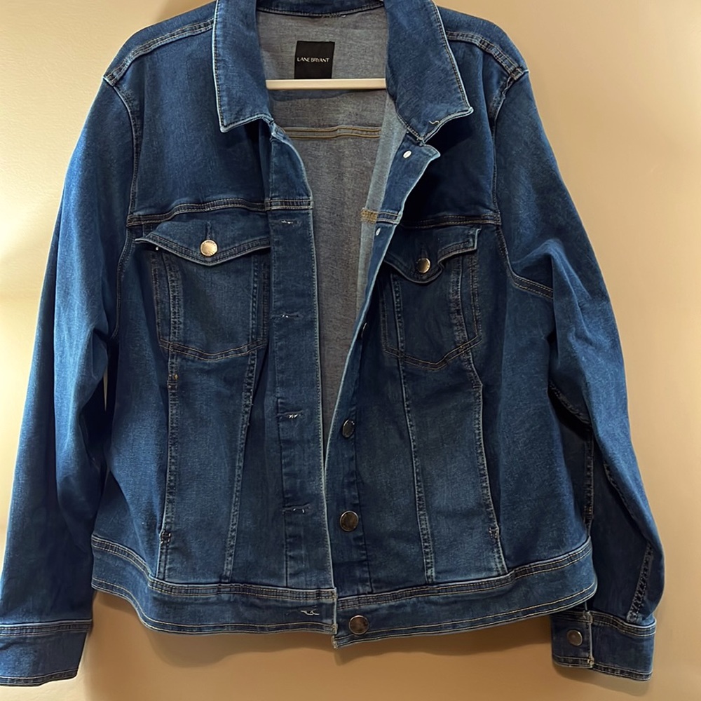Lane Bryant denim jacket, excellent shape, size 3x